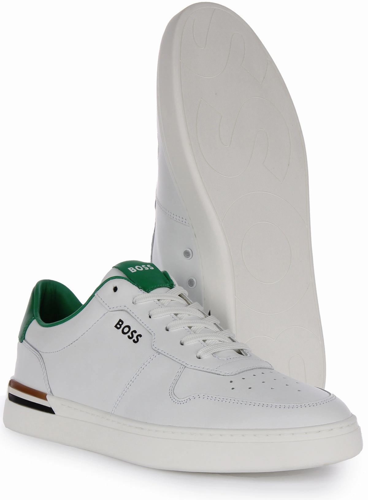 Quick Ride Boss Clint Tennis In White Green For Men