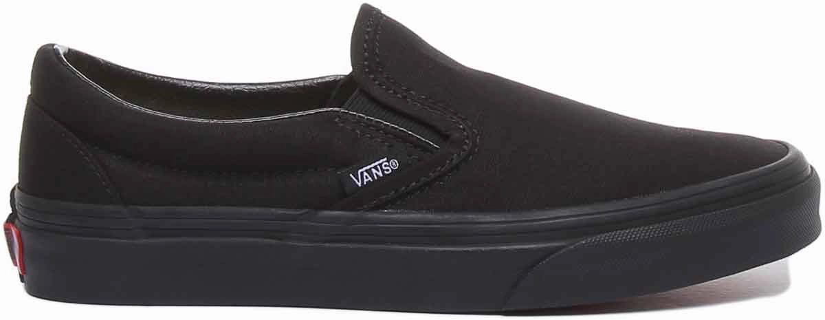 Quick Slide Vans Classic Classic Slipon In Black Black For Women