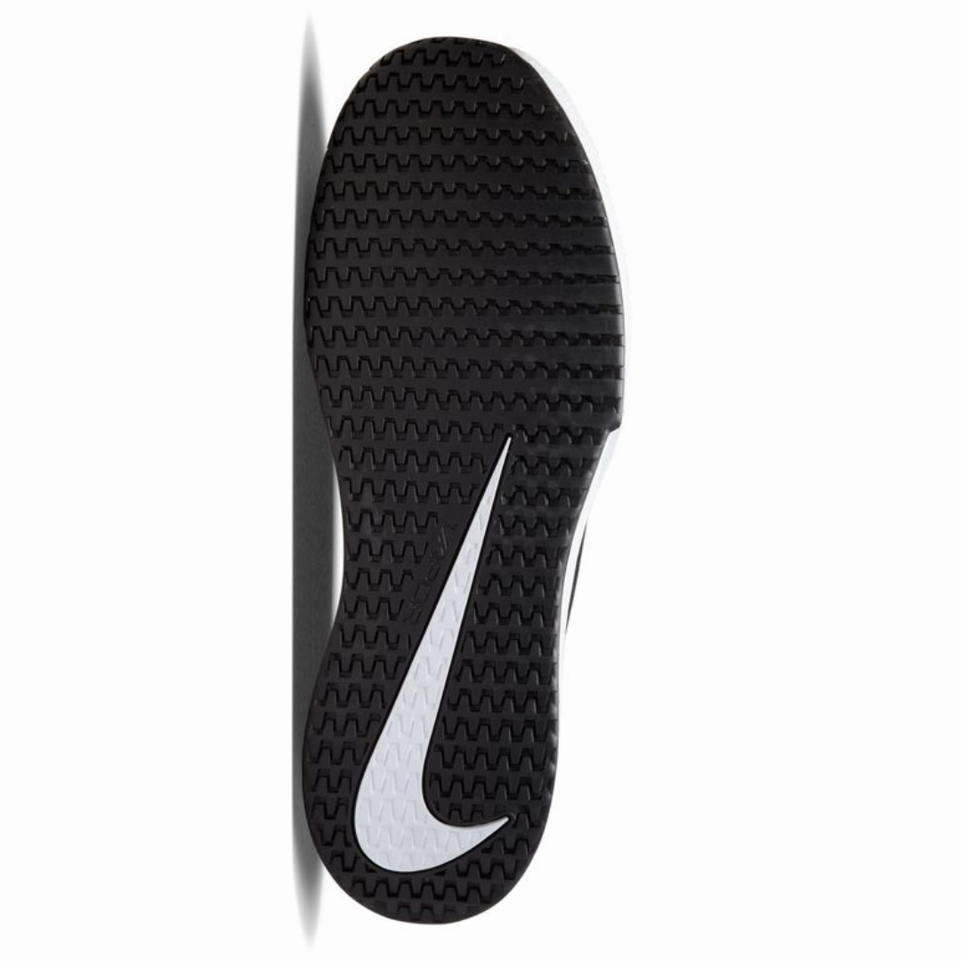 Quick Step Movement Nike Court Vapor Lite 2 Women Tennis Shoes - Black/White