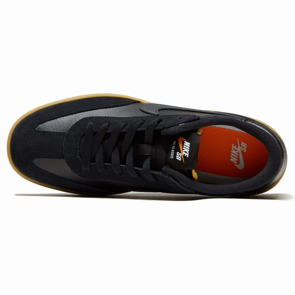 Quick Step Nike SB FC Classic Shoes - Black/Anthracite/Vivid Orange
