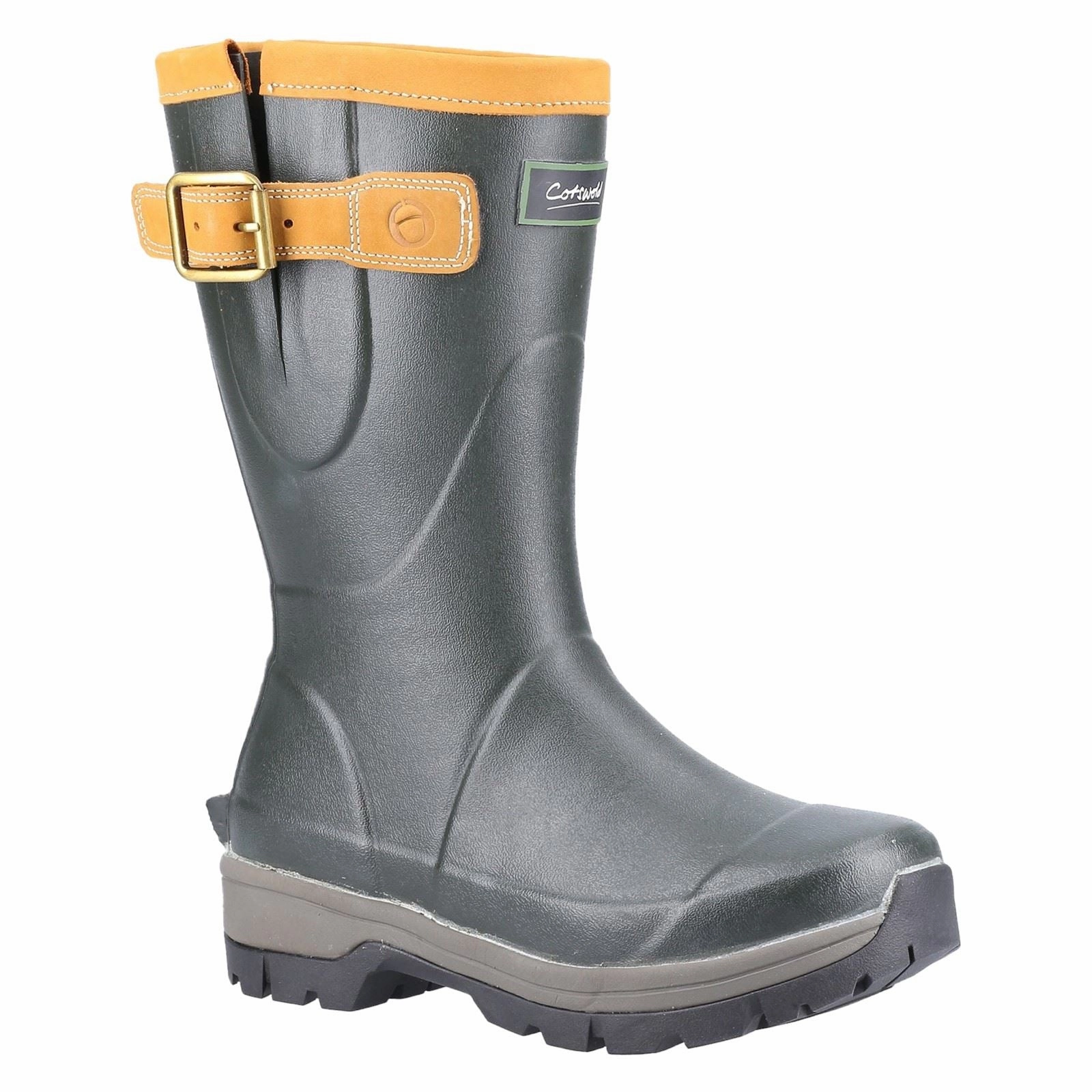 Quick Wear Cotswold Stratus Short Rubber Women's Green Wellington Boots