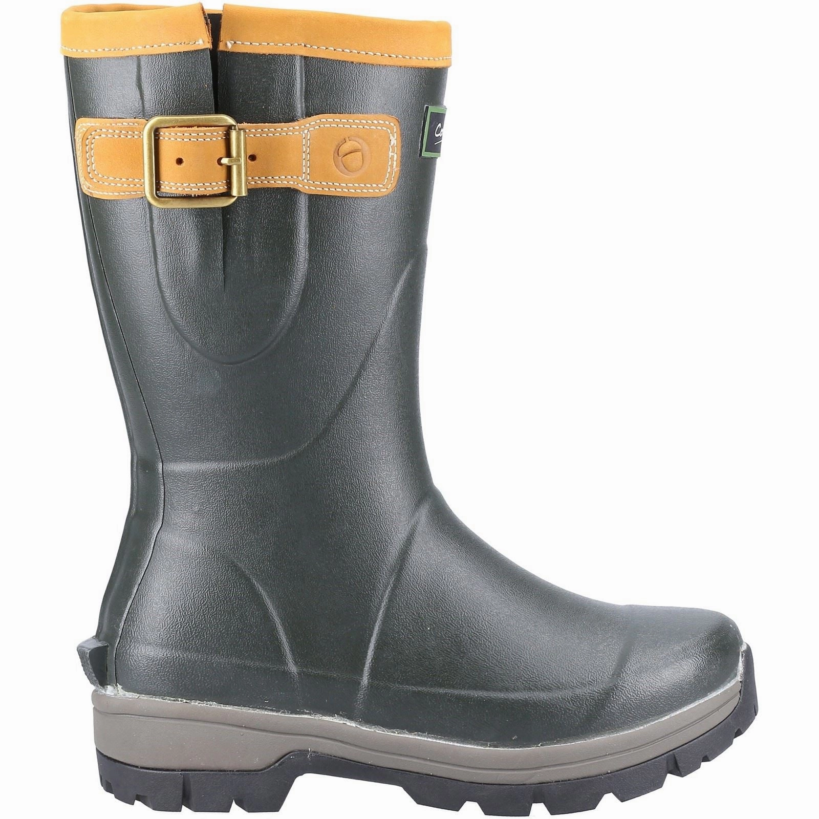Quick Wear Cotswold Stratus Short Rubber Women's Green Wellington Boots