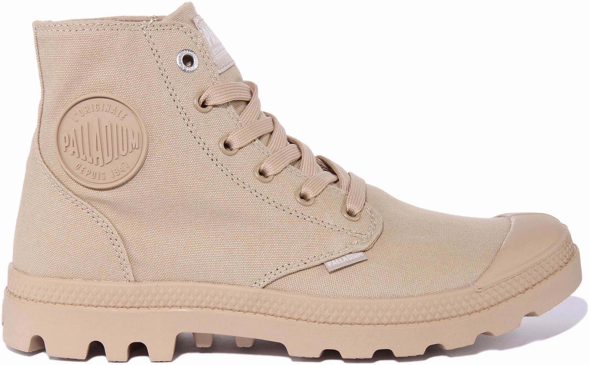 Rain Guard Palladium Monocrome In Sand Boots