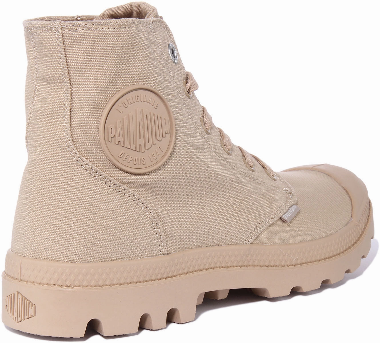 Rain Guard Palladium Monocrome In Sand Boots