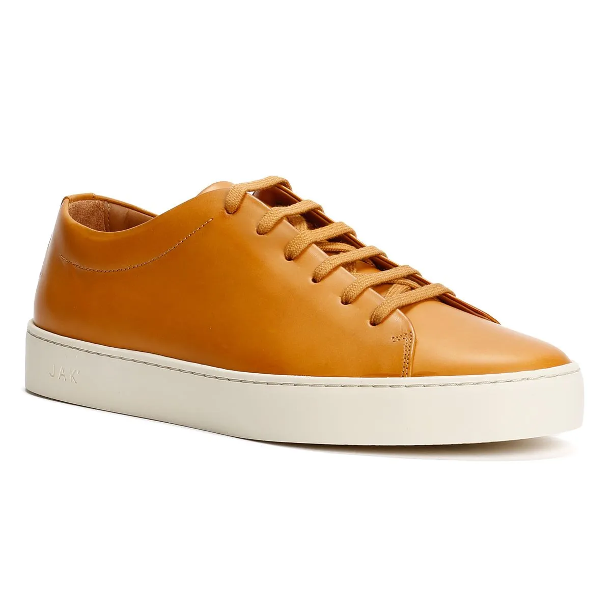 Rapid lacing JAK Royal Leather Men's Tan Trainers