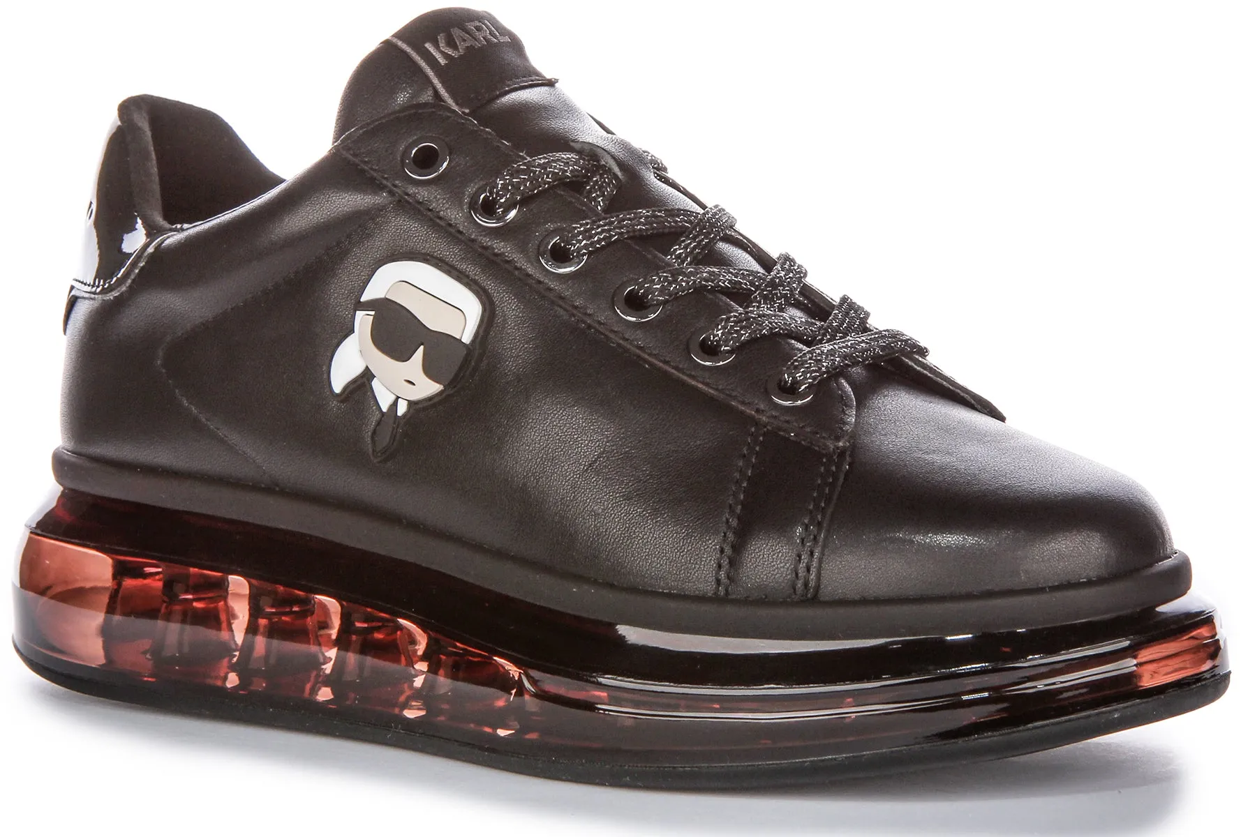 Body Movement Karl Lagerfeld Kapri Kushion In Black Mono For Women