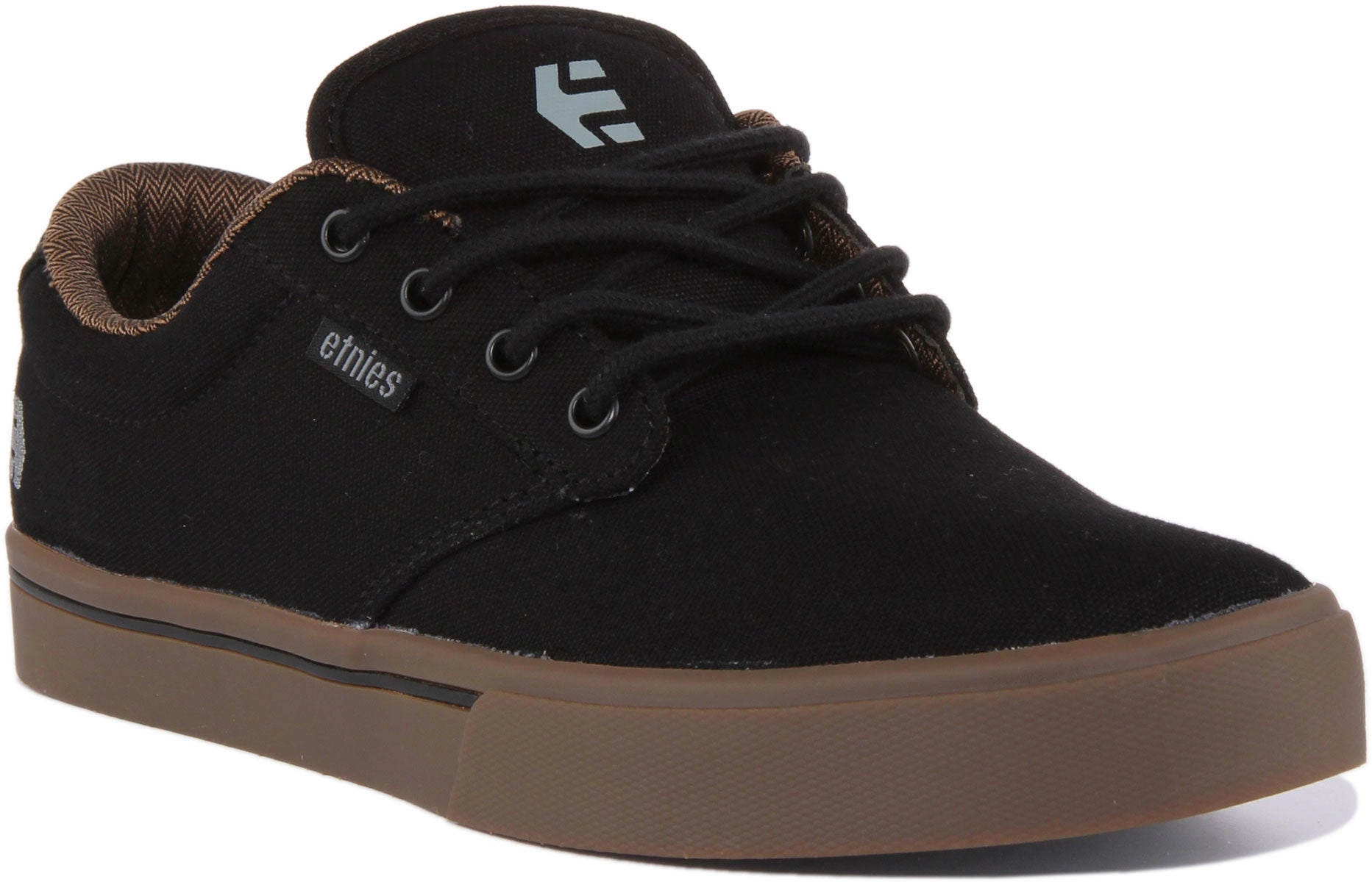 Etnies Jamescon 2 Eco In Black Gum Sole Recovery Aid