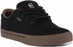 Etnies Jamescon 2 Eco In Black Gum Sole Recovery Aid