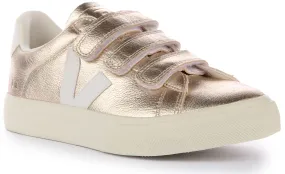 Veja Recife Chromfree In Bronze For Women Heel pads reduce shock from vertical impact Sport Activity