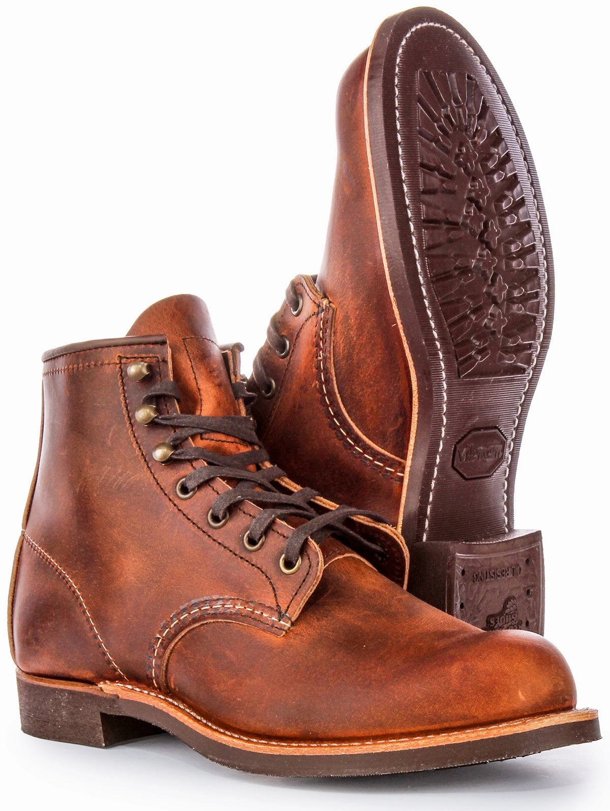 Red Wing 3343 In Copper For Men Padded