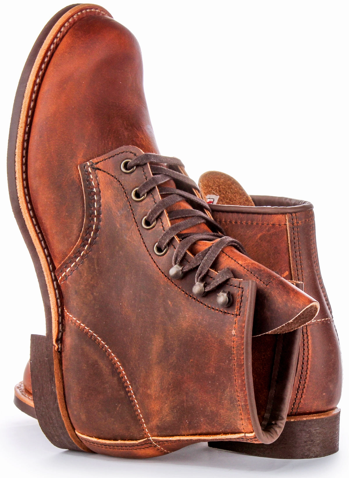 Red Wing 3343 In Copper For Men Padded