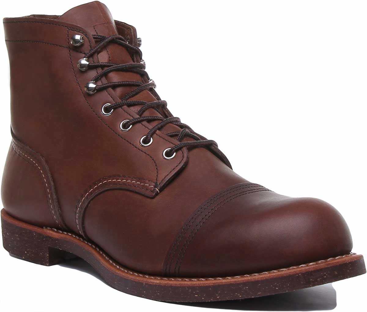Day To Night Protective Layer Red Wing Iron Ranger 08111-3 In Brown