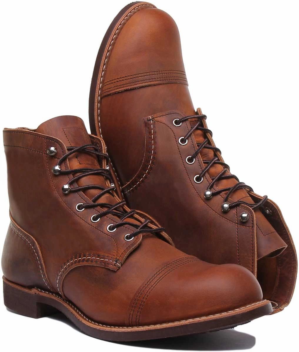 Red Wing Iron Ranger 8085 Boot In Copper Tear-resistant