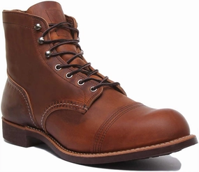 Red Wing Iron Ranger 8085 Boot In Copper Adventure Ready Light support