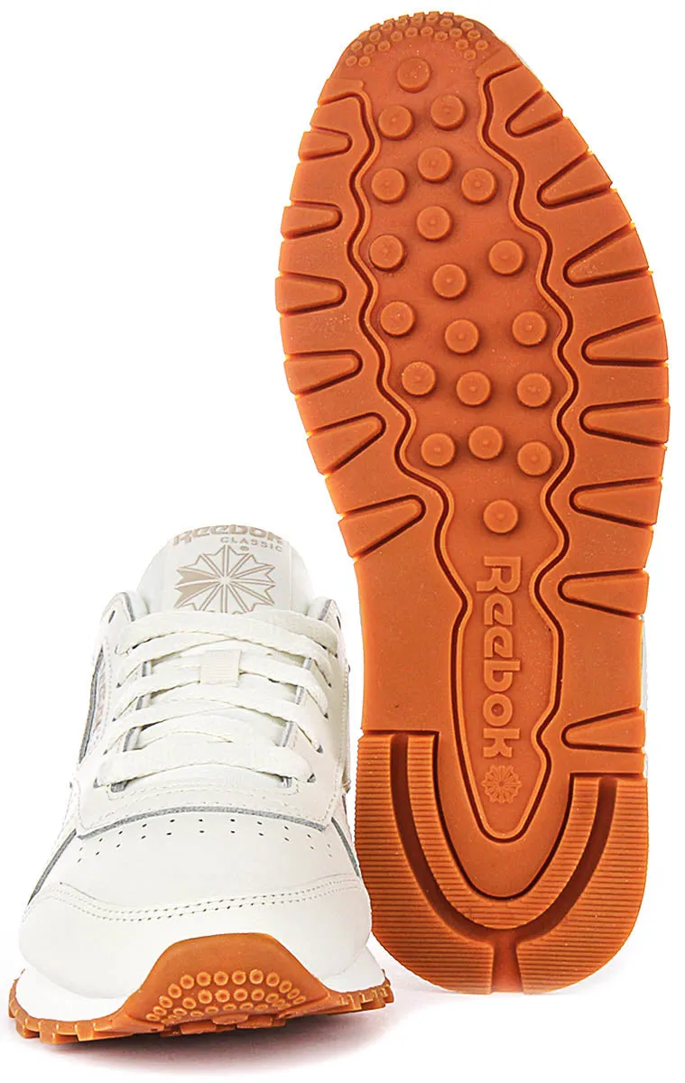Reebok Classic Leather In Off White For Women Quick Lift
