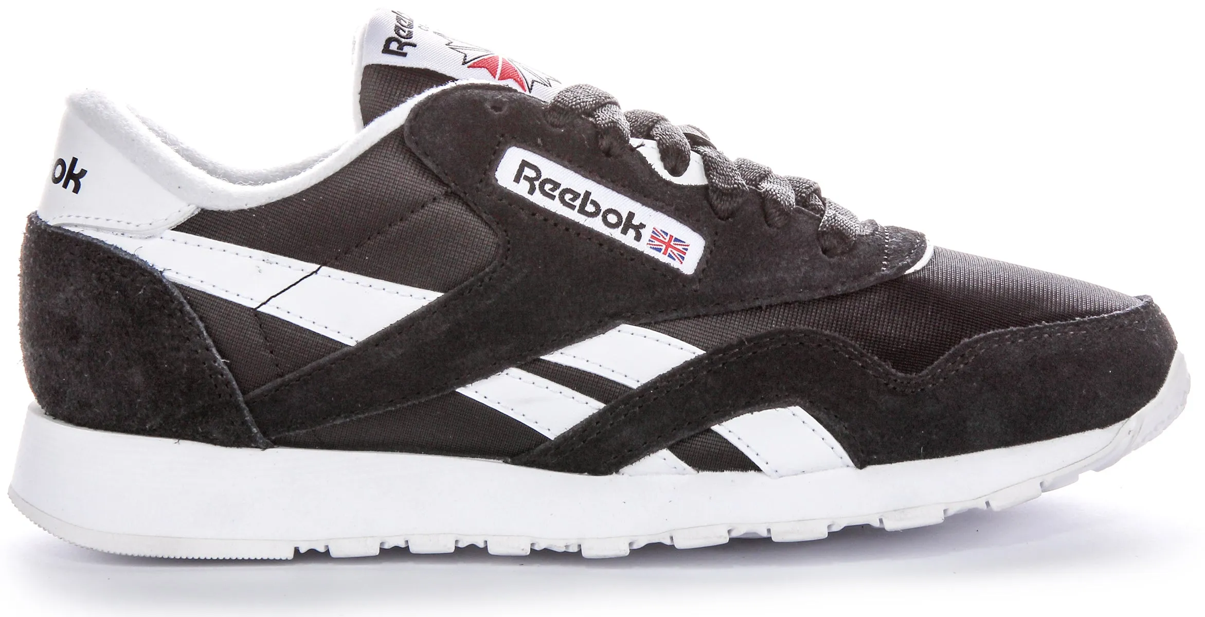 Reebok Classic Nylon In Black White For Men Padded Tongue