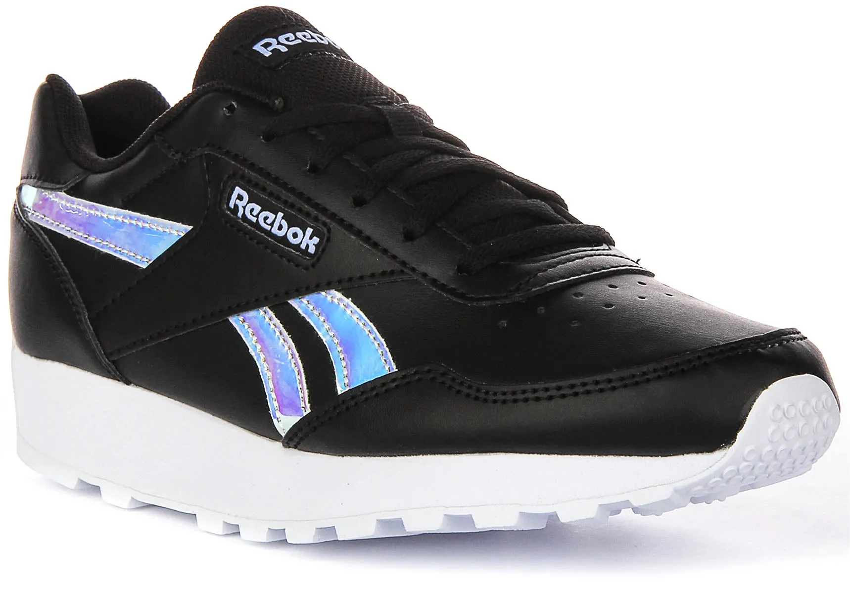 Active Lifestyle Weight Training Reebok Rewind Run In Black Silver For Women