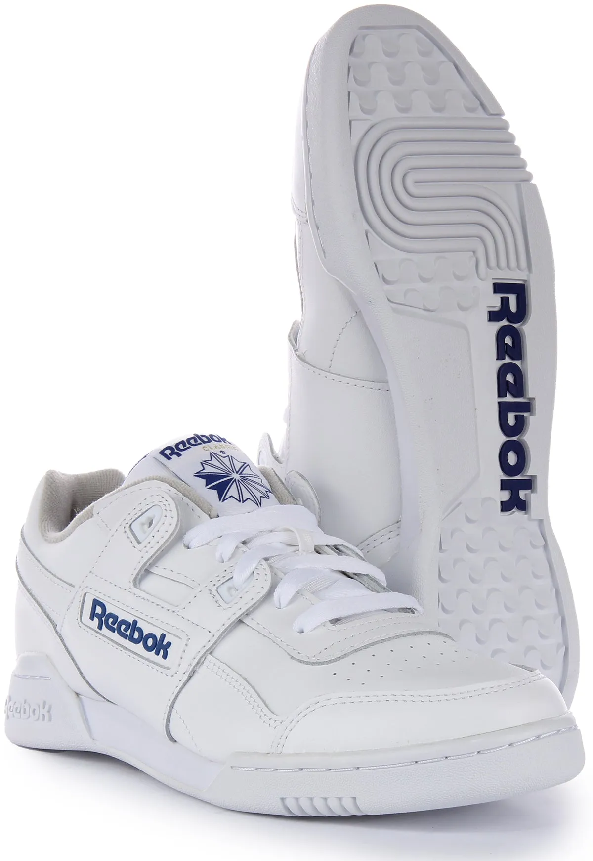 Reebok Workout Plus In White For Men Flexible Fit