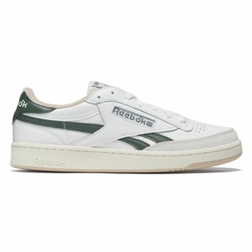 Active Lifestyle Reebok Club C Revenge Vintage Shoes - Chalk/Break Away Green/Tan