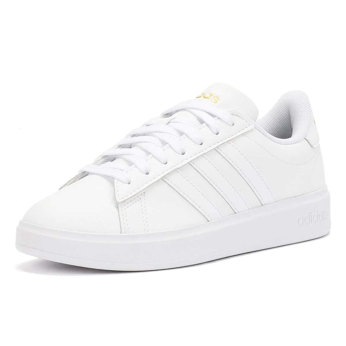 Reflective Adidas Grand Court 2.0 Women's White Trainers