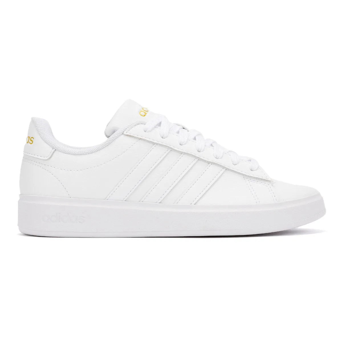 Reflective Adidas Grand Court 2.0 Women's White Trainers
