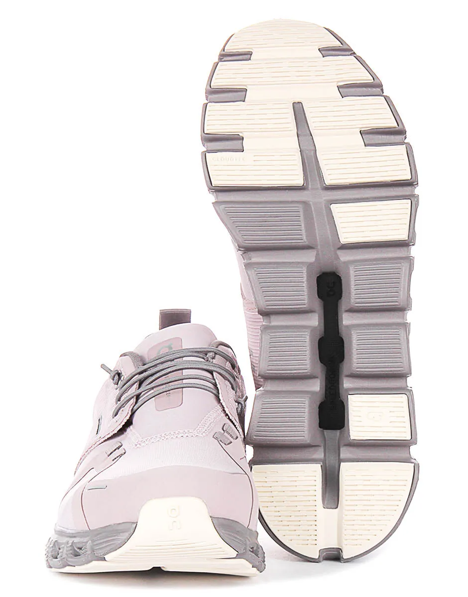 Reflective Detail On Running Cloud 6 Waterproof In Purple For Women