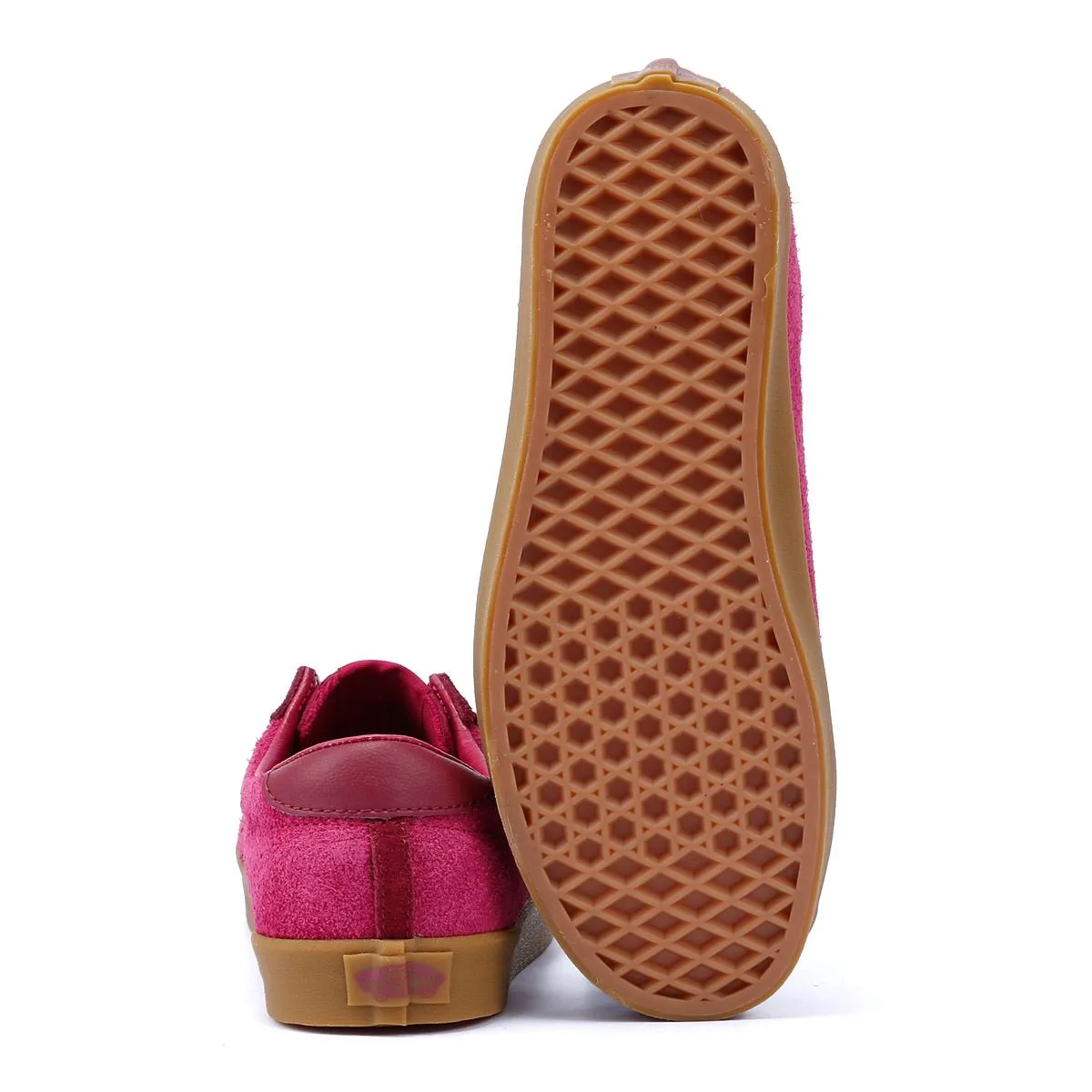 Reinforced Toe Guard Vans Sport Low Suede Women's Fushsia Trainers