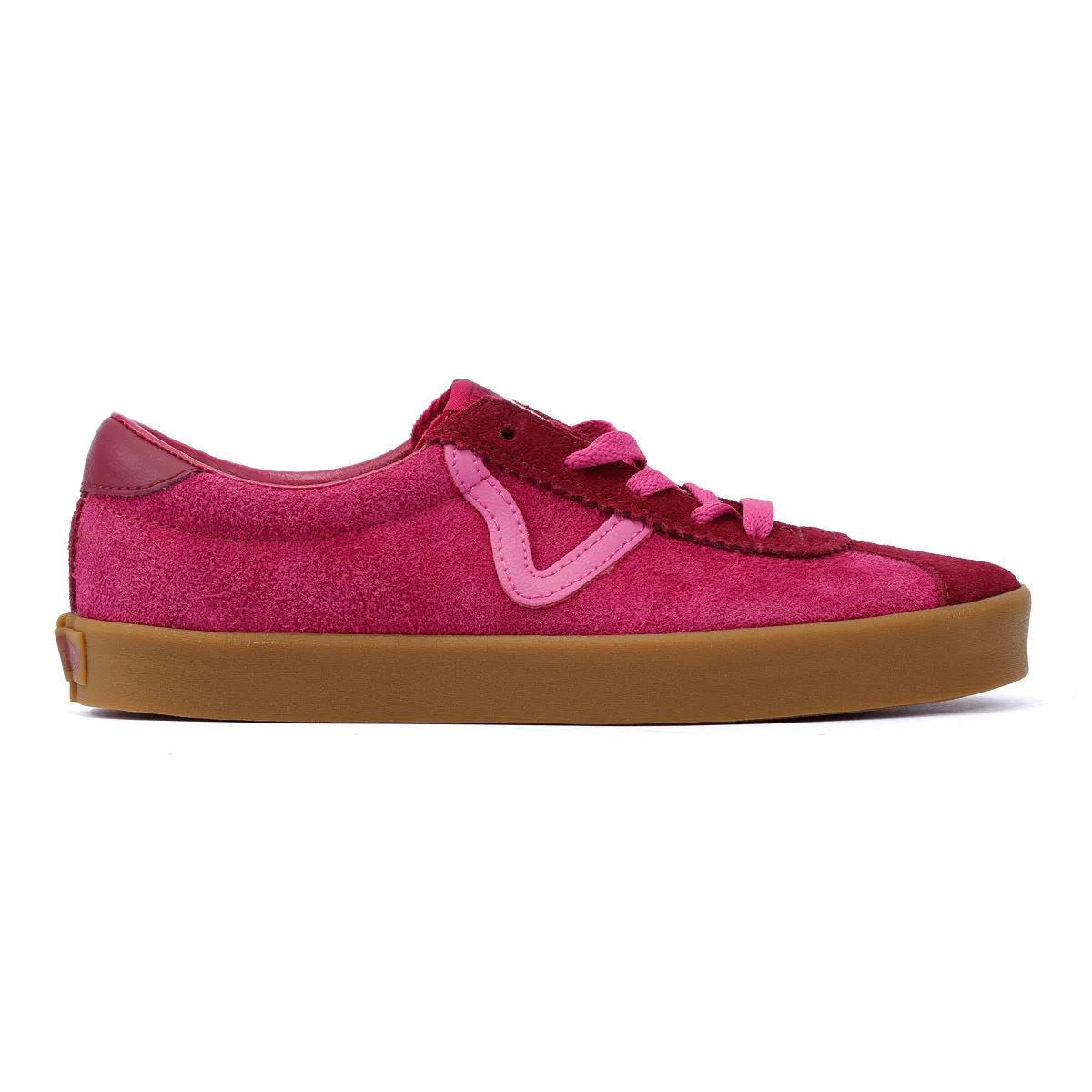Reinforced Toe Guard Vans Sport Low Suede Women's Fushsia Trainers