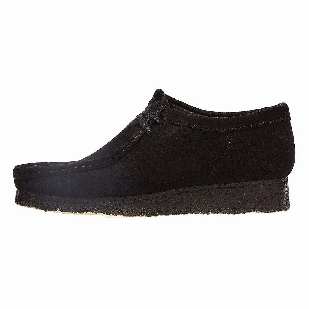 Relaxed Fit Clarks Originals Wallabee Mens Black Shoes