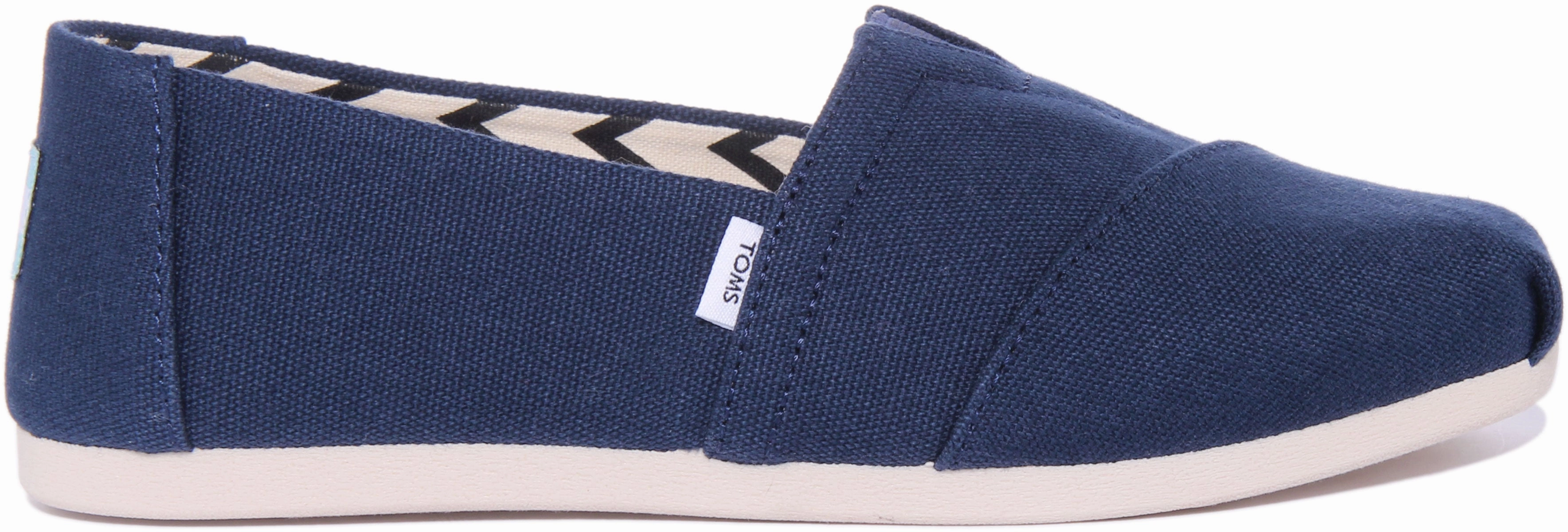 Relaxed Fit Toms Alpargata In Navy For Women