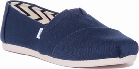 Toms Alpargata In Navy For Women Walk Flex On The Go Shoes