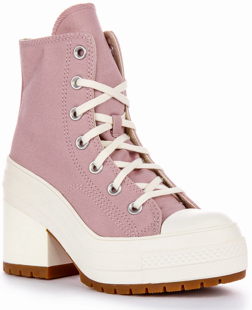 All-Weather Design Easy Step Converse Chuck 70 De Luxe A06433C In Light Pink