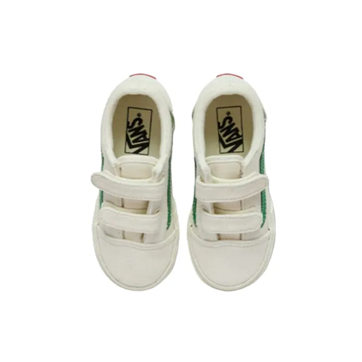 Reliable Grip VANS Old Skool V Marshmallow / Jolly Green Toddlers (LF)