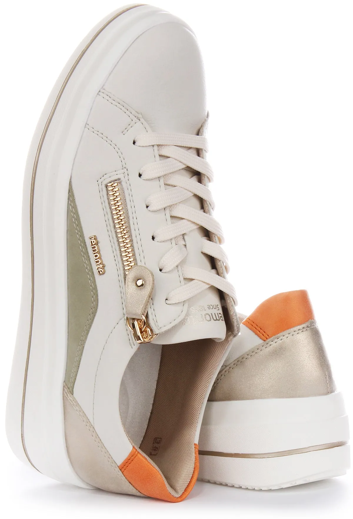 Remonte D1C01-80 In White Bronze For Women High Quality