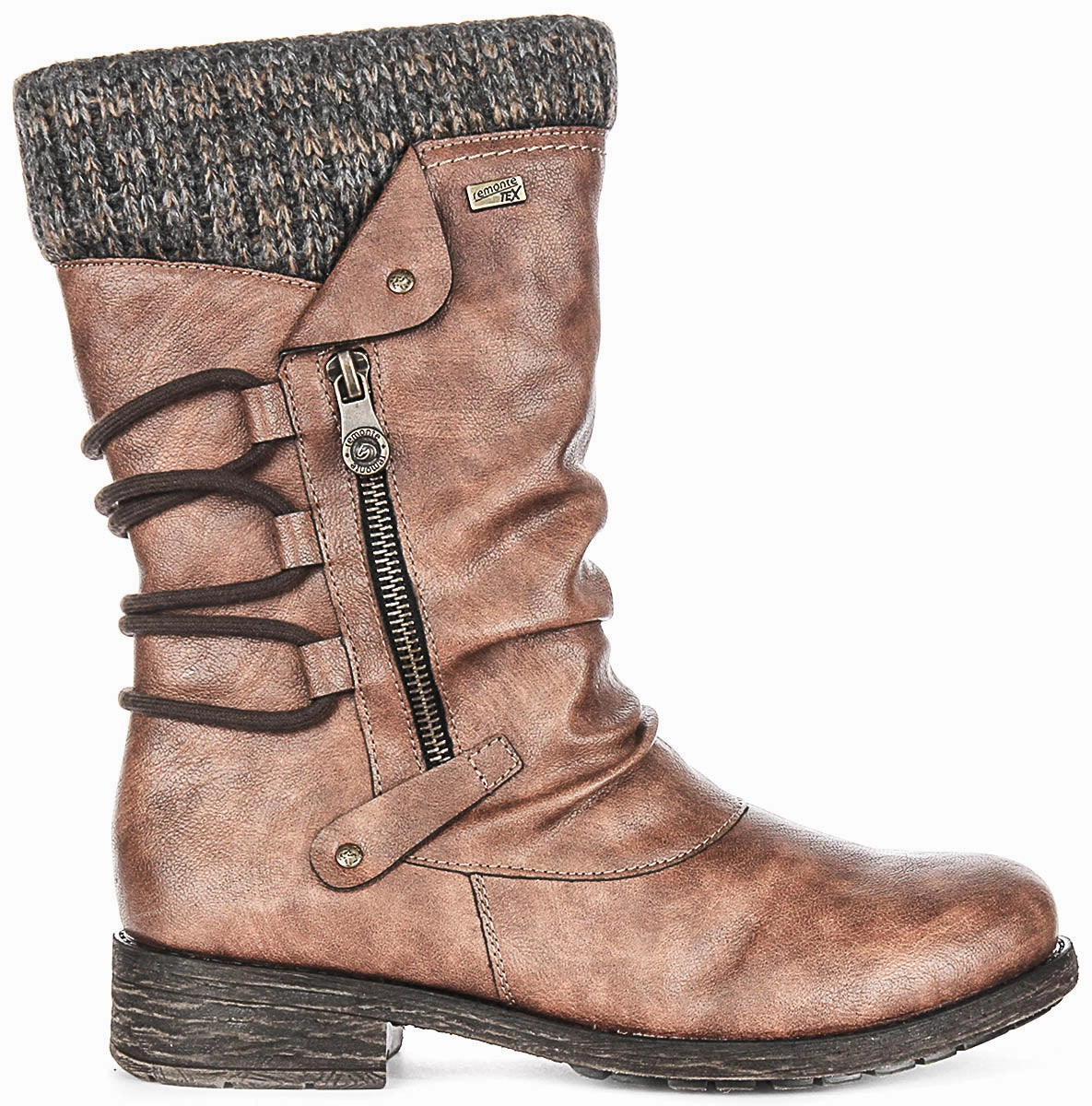 Remonte Erin D8070-25 In Brown For Women Rugged Flex Gear