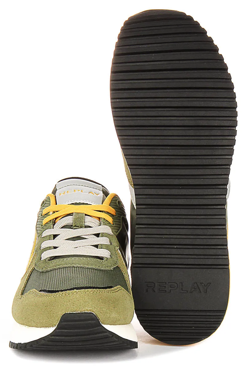 Replay Fiber M Tonal In Green For Men Balanced feel