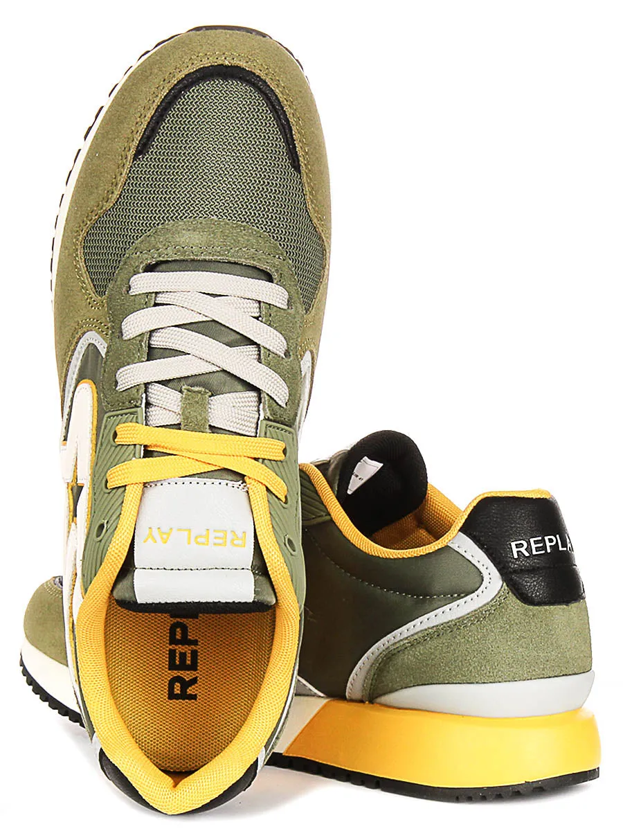 Replay Fiber M Tonal In Green For Men Balanced feel