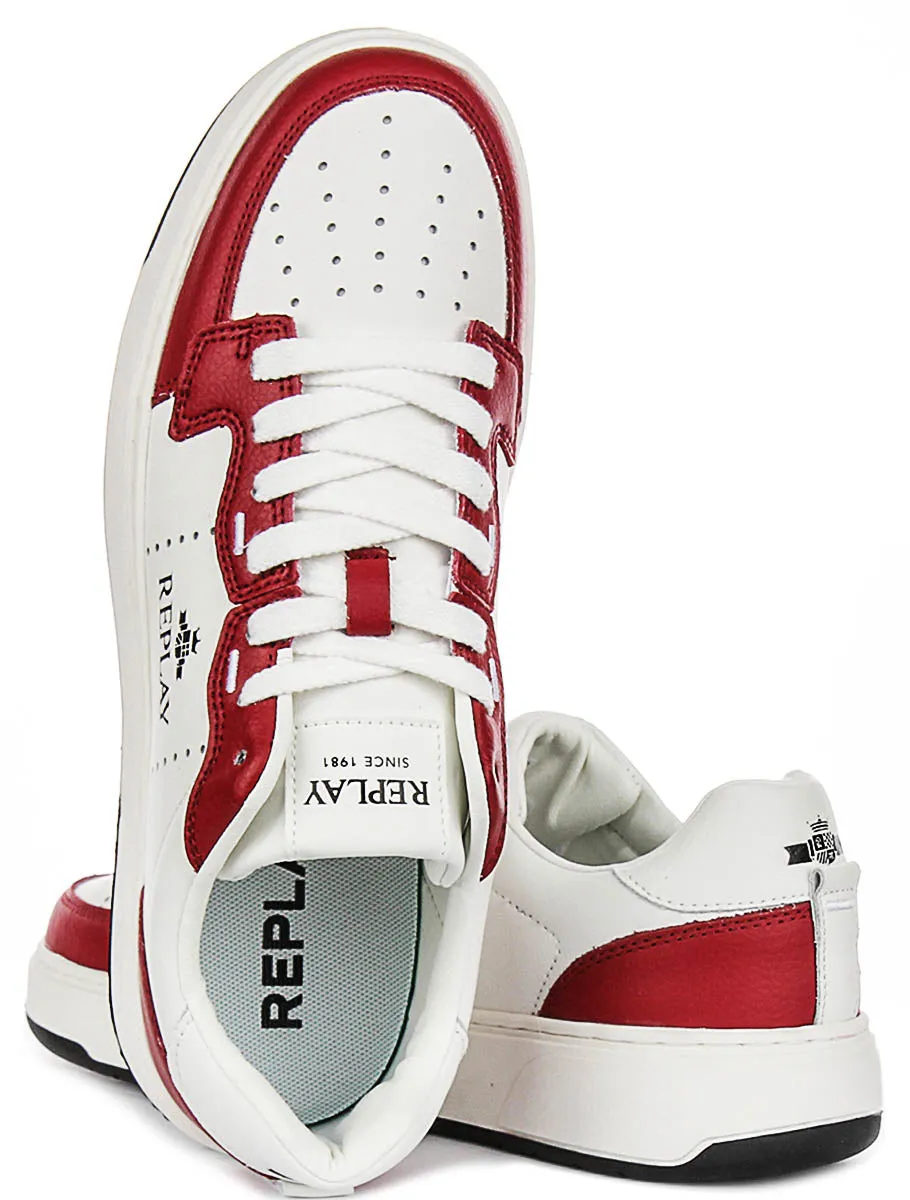 Replay Kai Action In Red White For Men Unmatched Grip