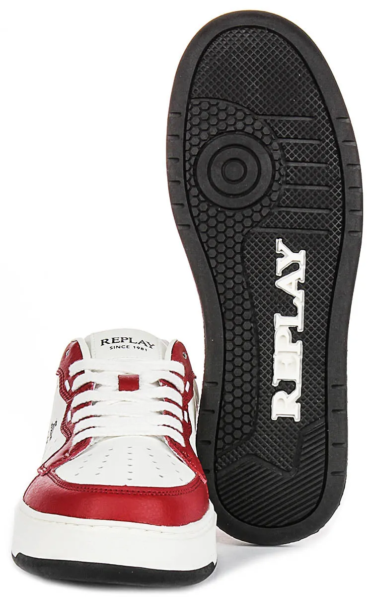 Replay Kai Action In Red White For Men Unmatched Grip