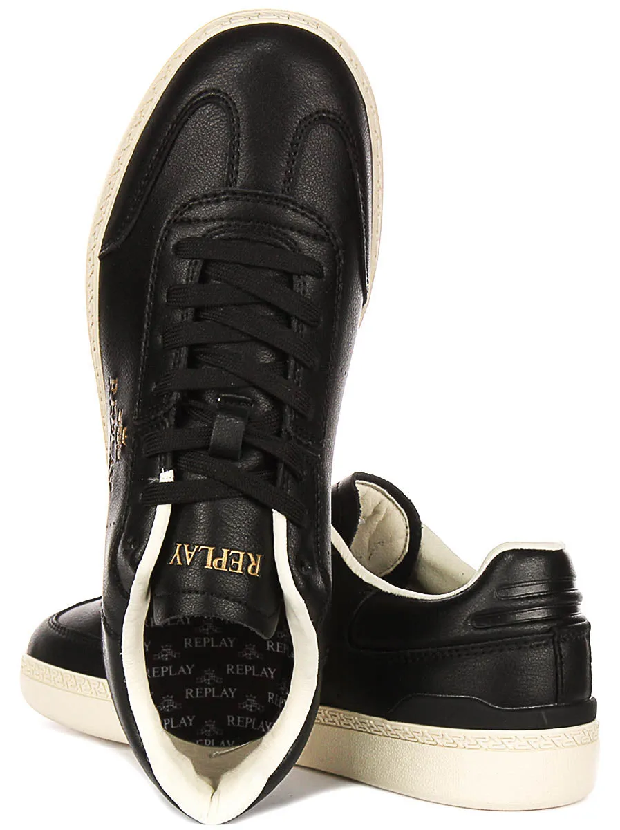 Replay Pyper Action In Black For Men Tread Control