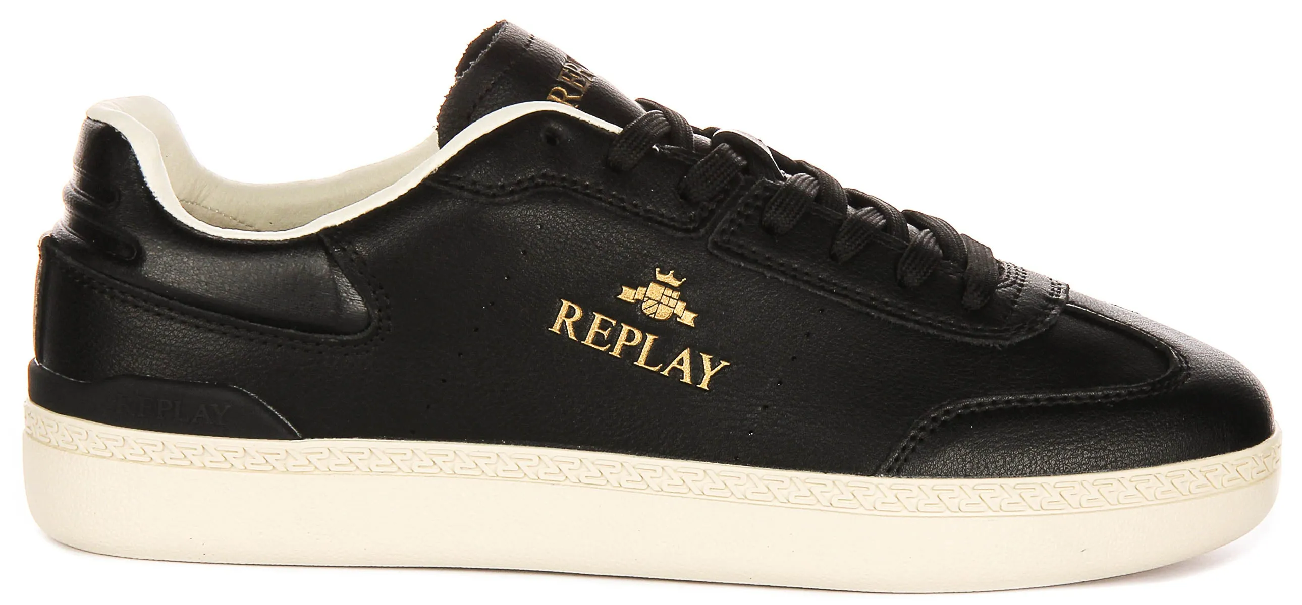 Replay Pyper Action In Black For Men Tread Control
