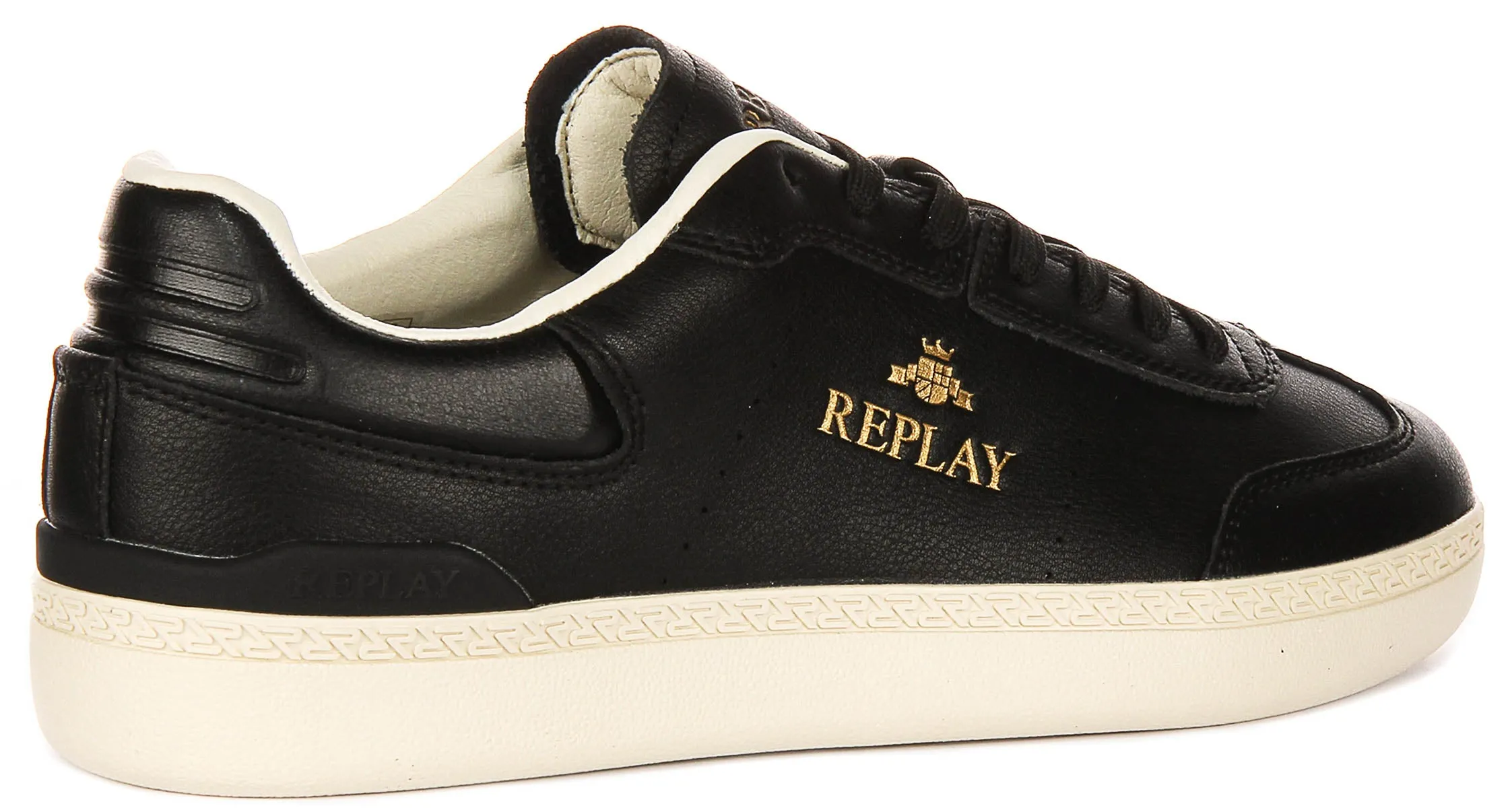 Replay Pyper Action In Black For Men Tread Control