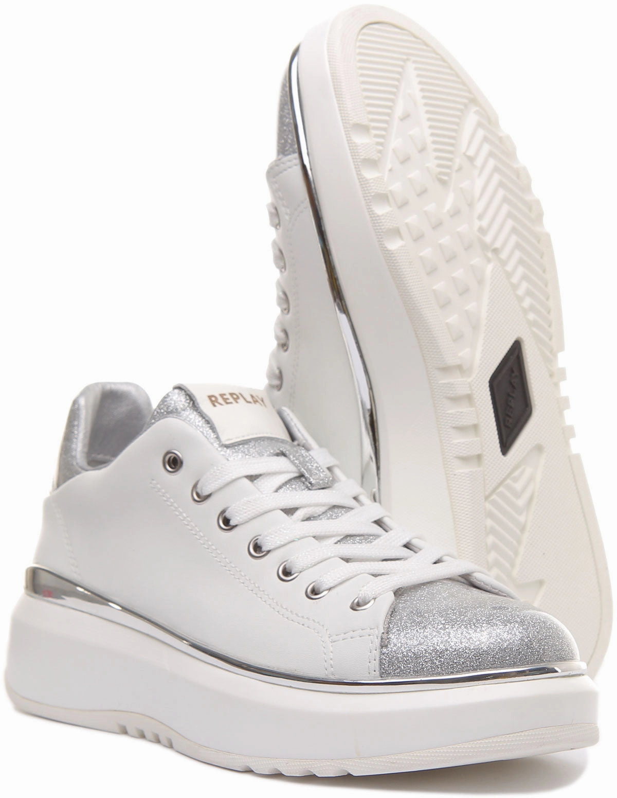 Replay Aromas In White For Women Soft Step Move-Out