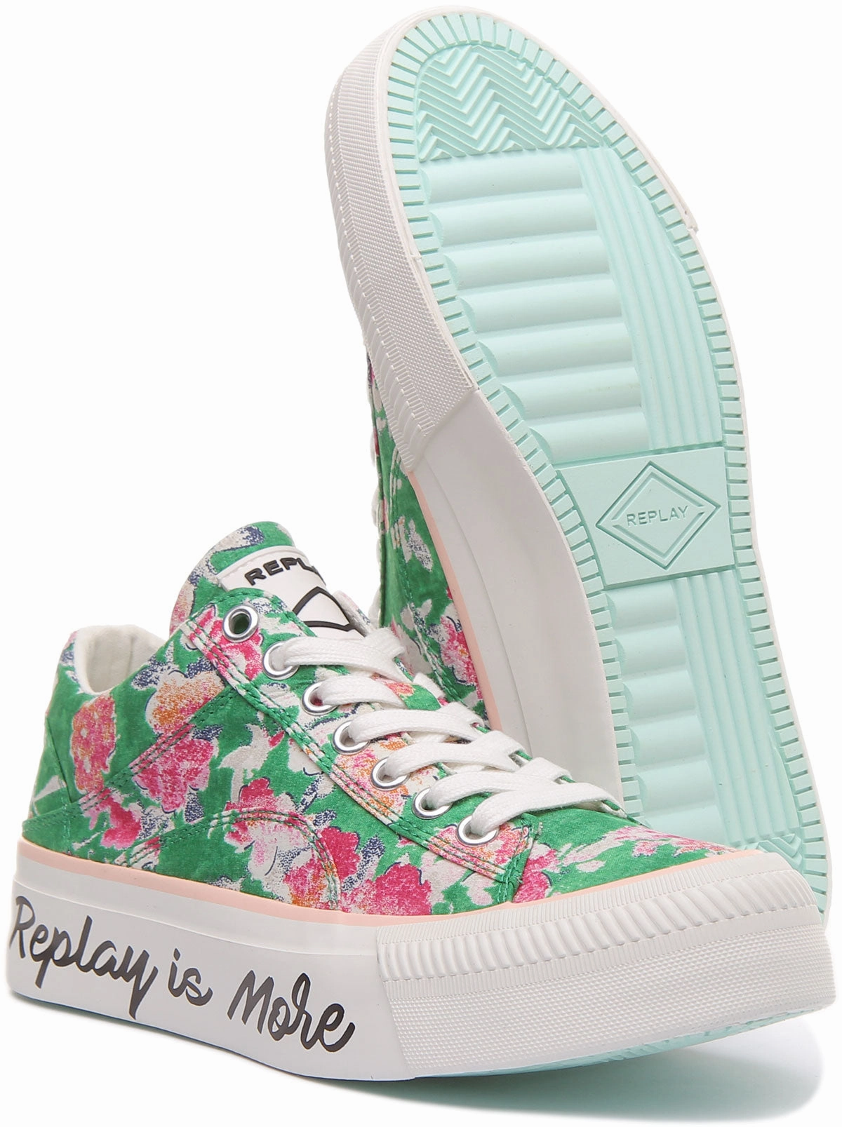 Replay Elmey In Green Multi For Women Bold Flow