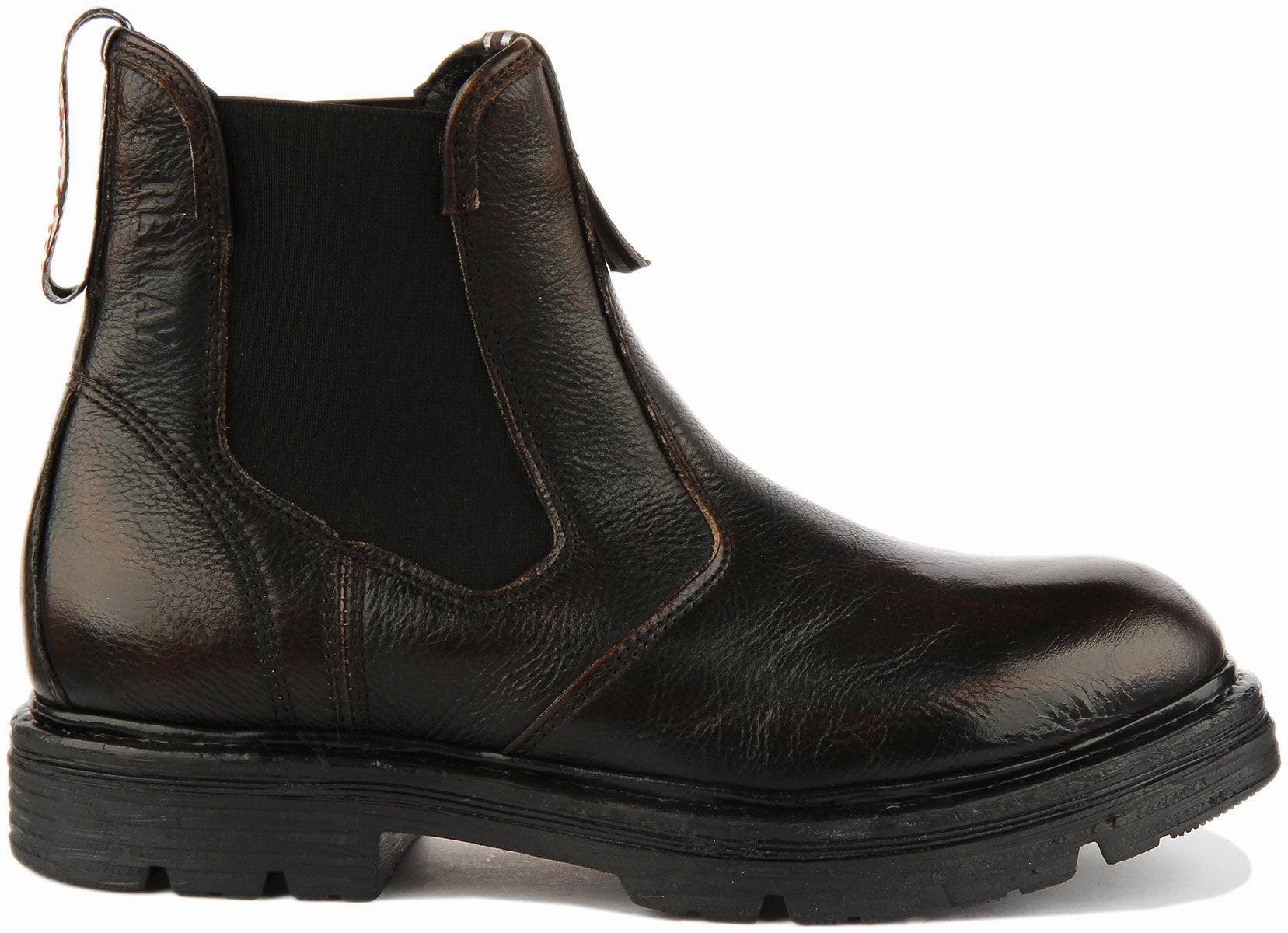 Replay Embry Chelsea Boots In Dark Brown For Men Core Balance