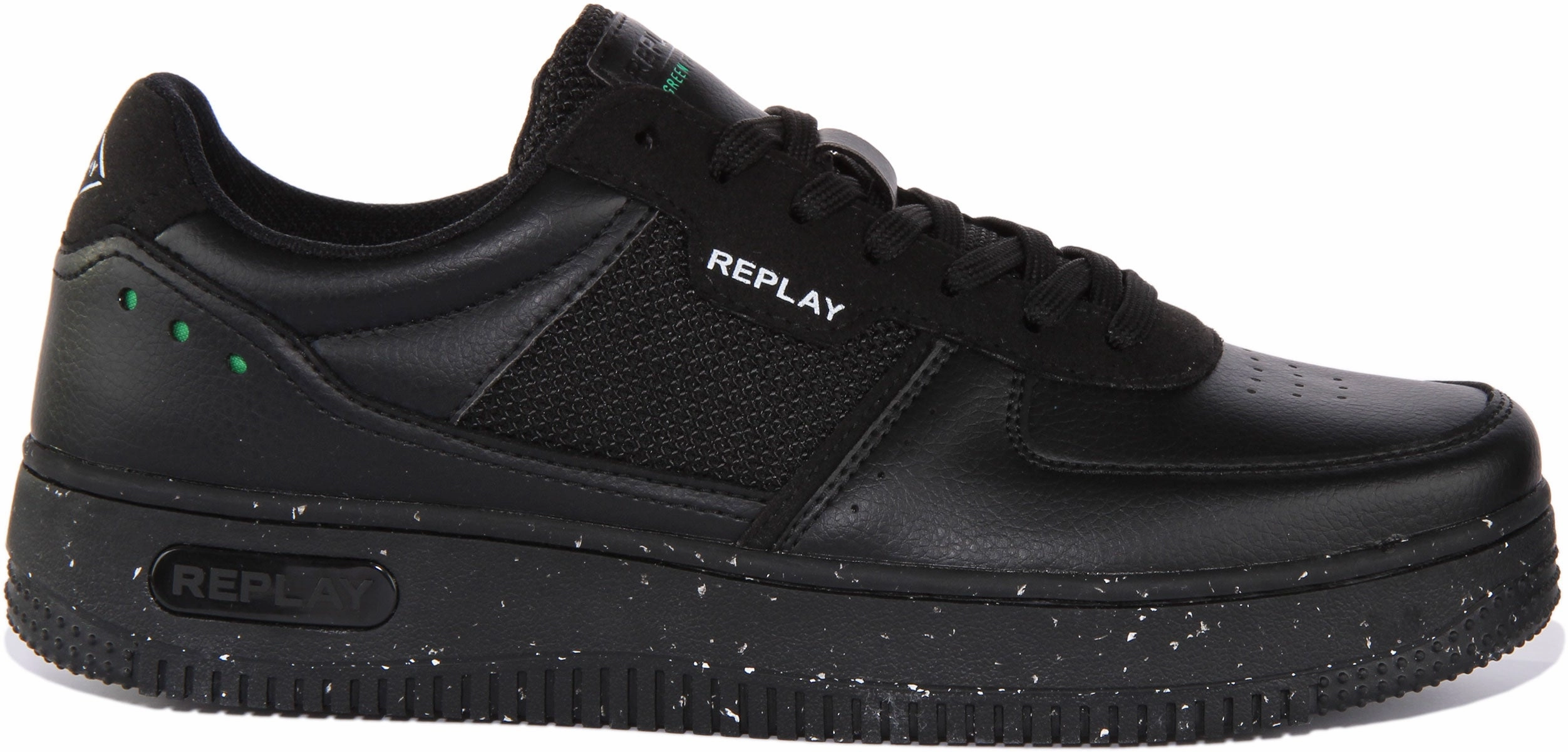 Replay Epic M Green 2 In Black For Men Built Grip
