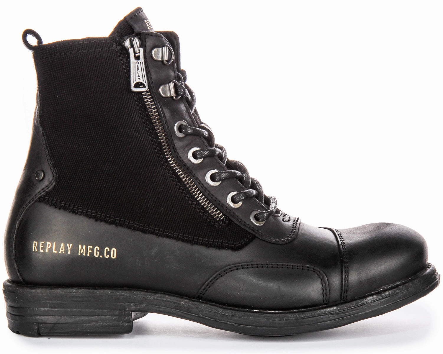 Replay Pack Biker In Black For Men Breathable Ready