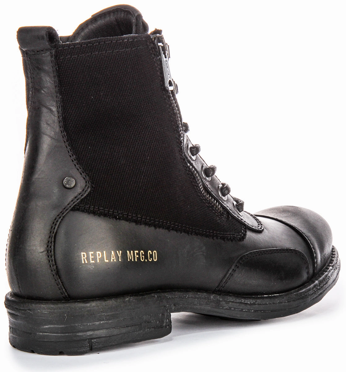 Replay Pack Biker In Black For Men Breathable Ready