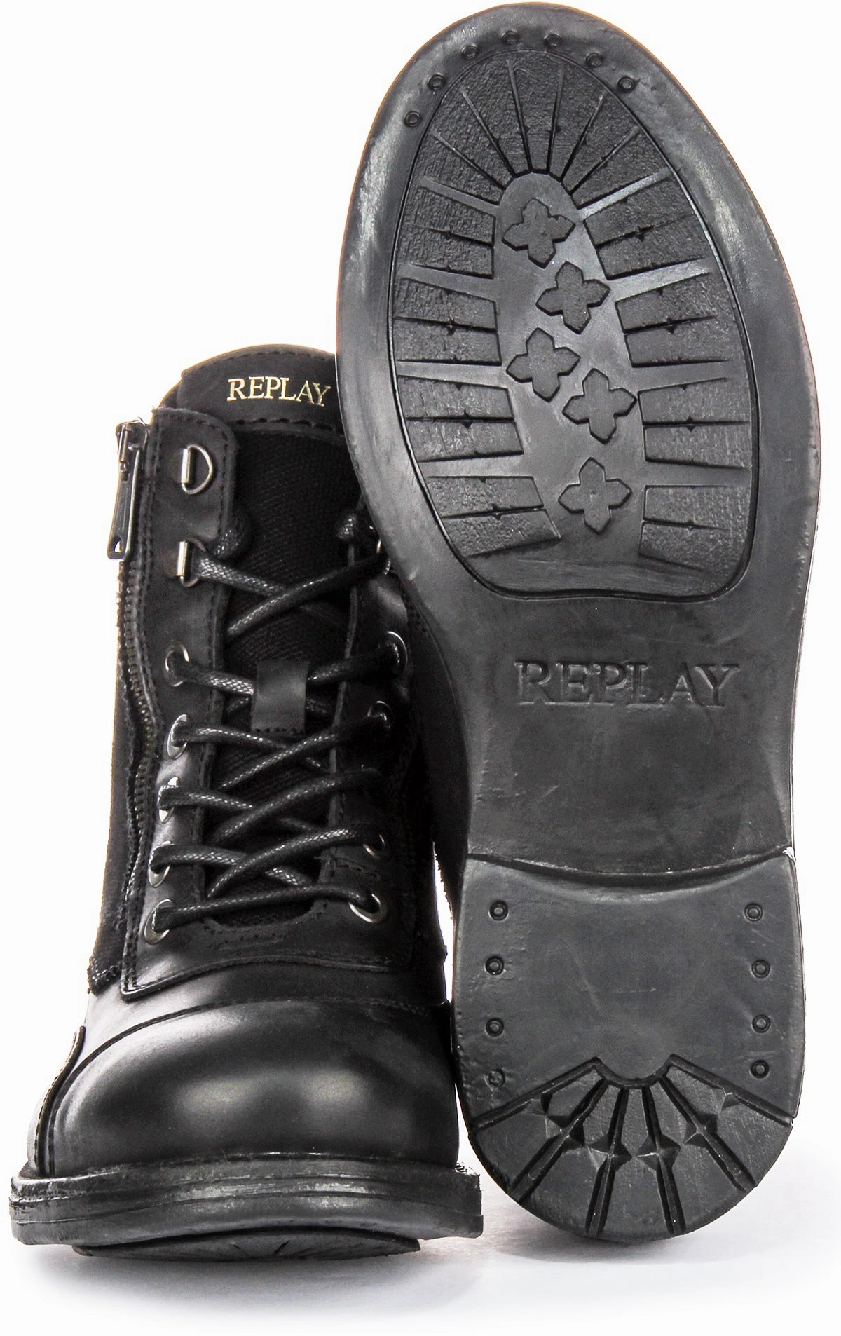 Replay Pack Biker In Black For Men Breathable Ready