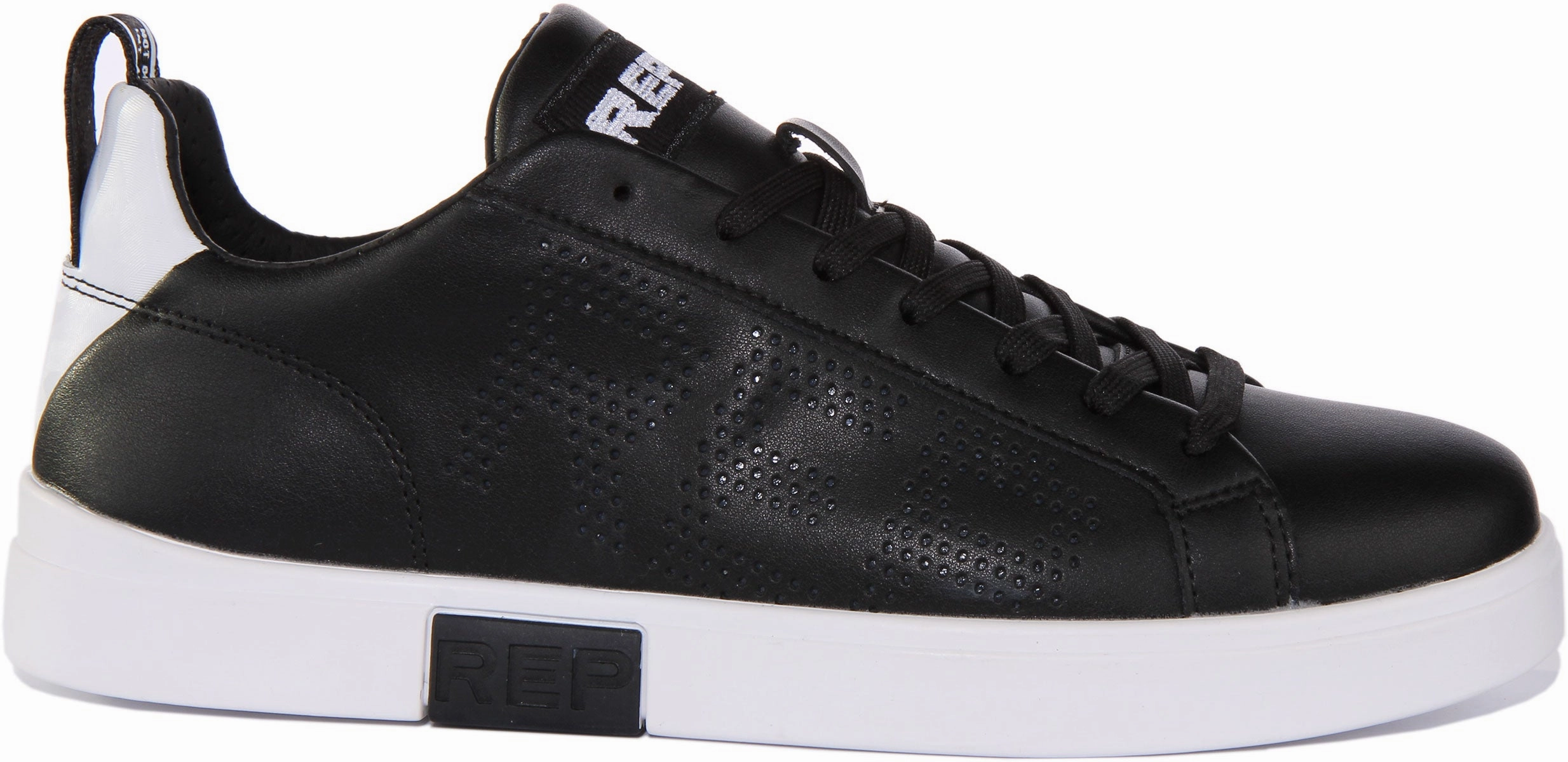 Replay Polaris Perf In Black White For Men Compact Fit